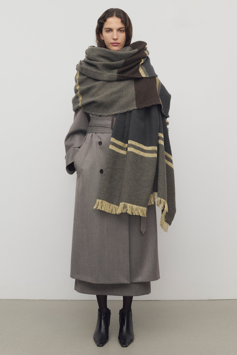 Cuarto Scarf in Linen, Wool and Cashmere 3