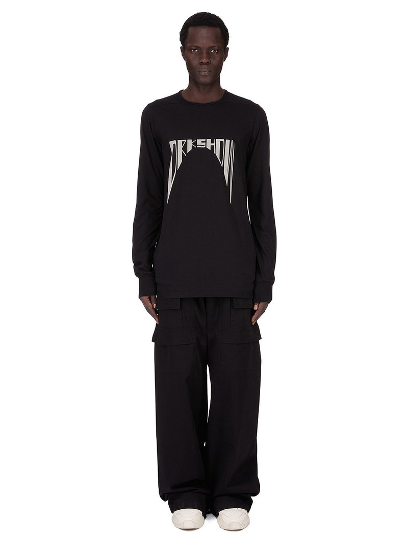 Rick Owens DRKSHDW graphic-print long-sleeve t-shirt outlook
