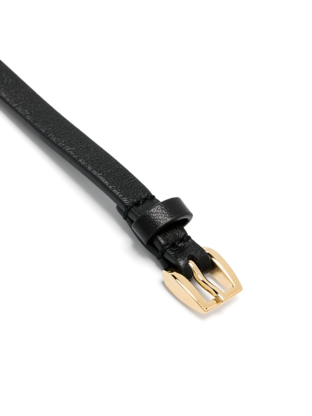 Gucci-script leather choker - 2