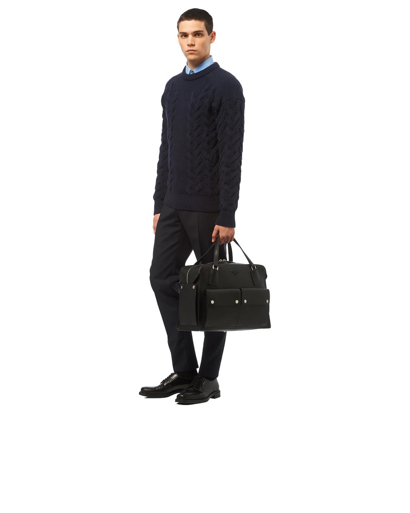 Prada Leather briefcase outlook
