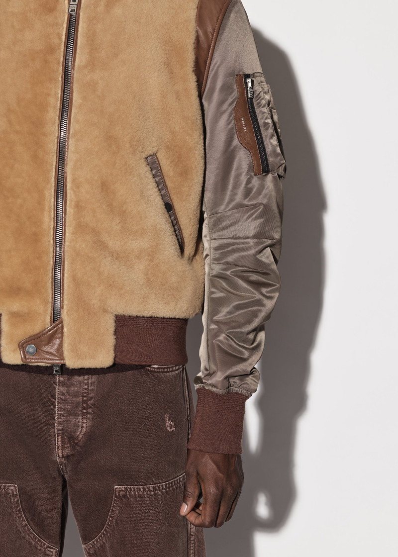 SHEARLING BOMBER JACKET 9