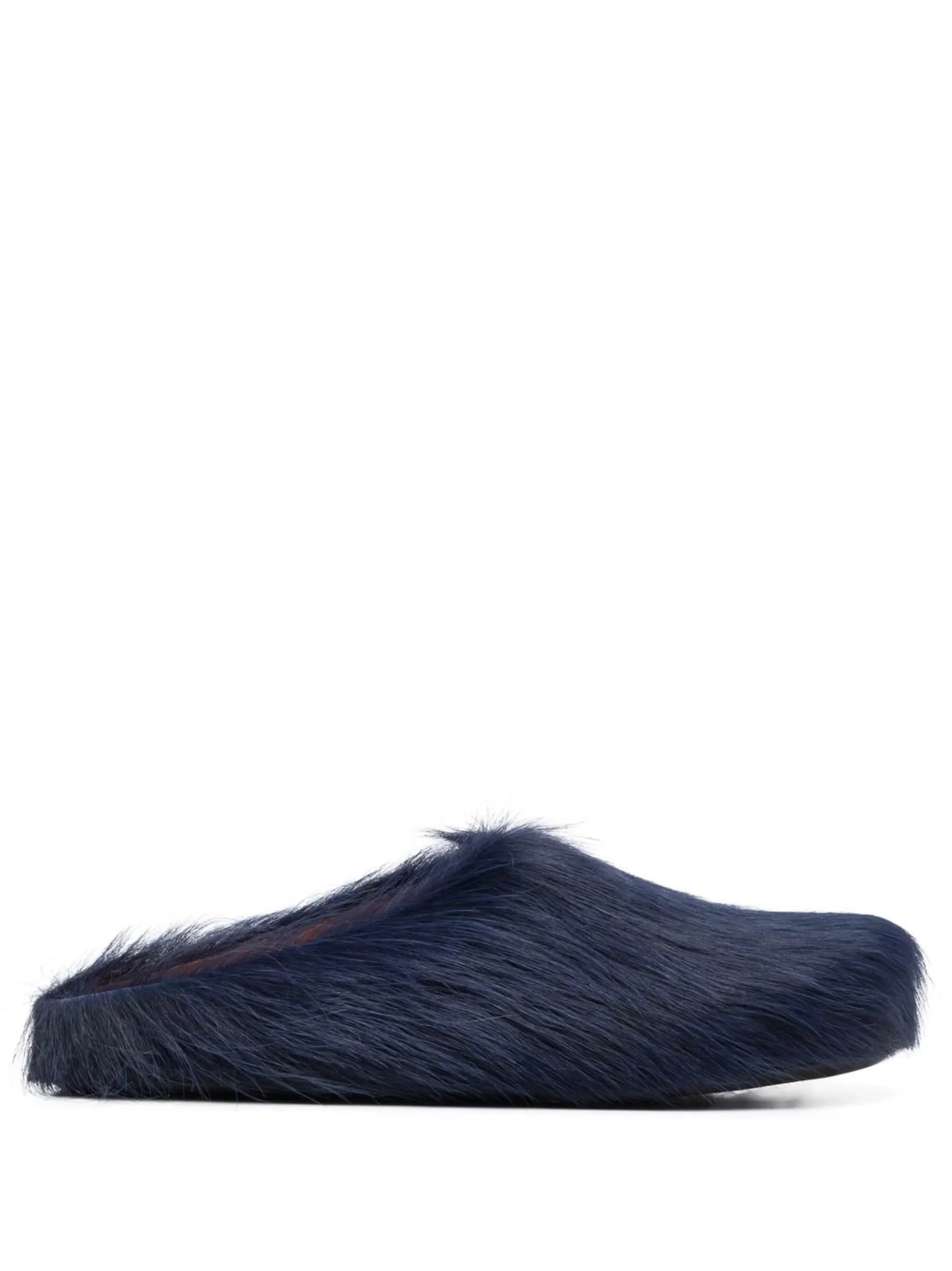 Marni Fussbet Sabot Calf-hair Slippers - 1
