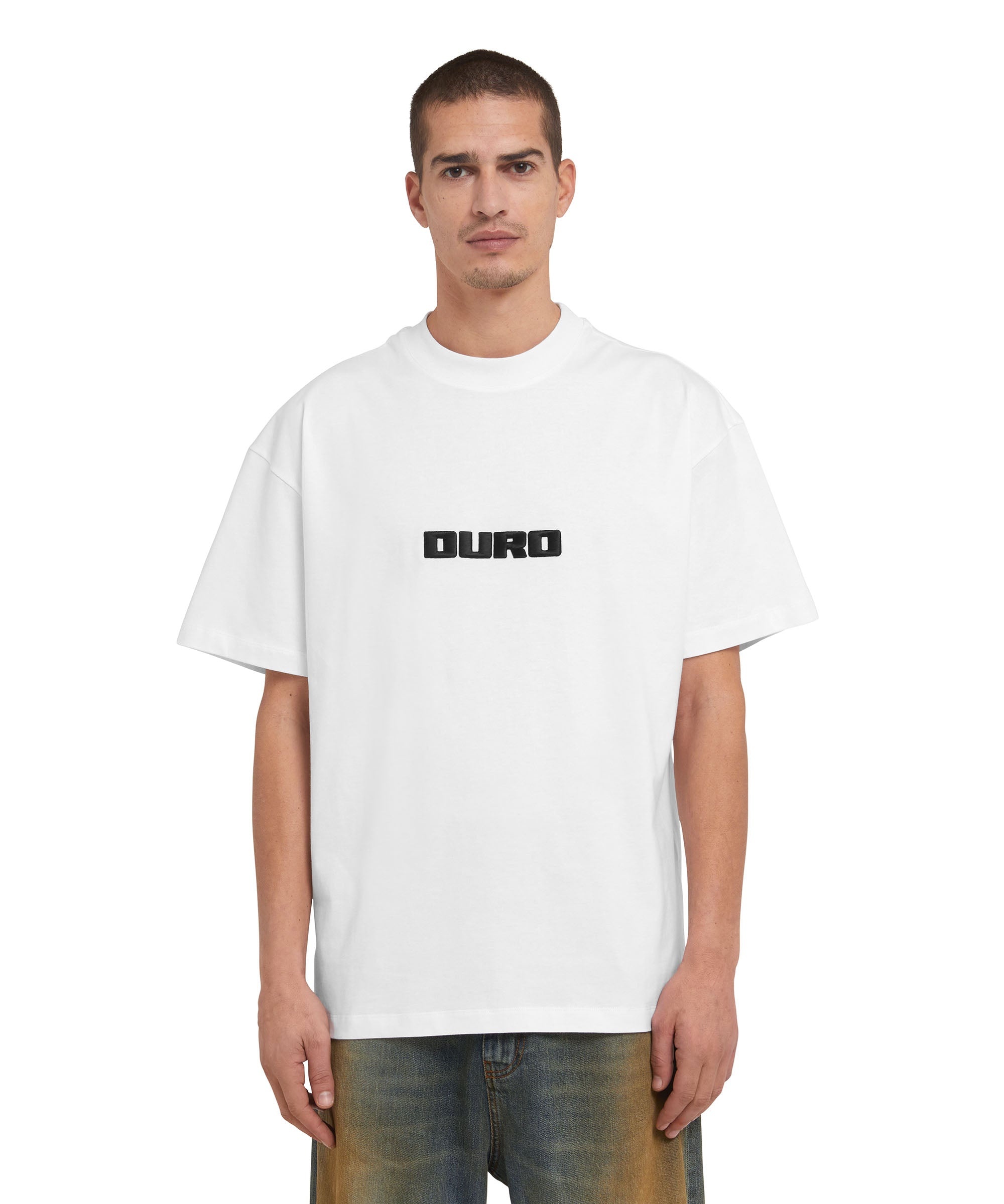 T-Shirt with embroidered "duro" - 2