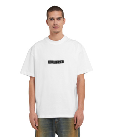 MSGM T-Shirt with embroidered "duro" outlook