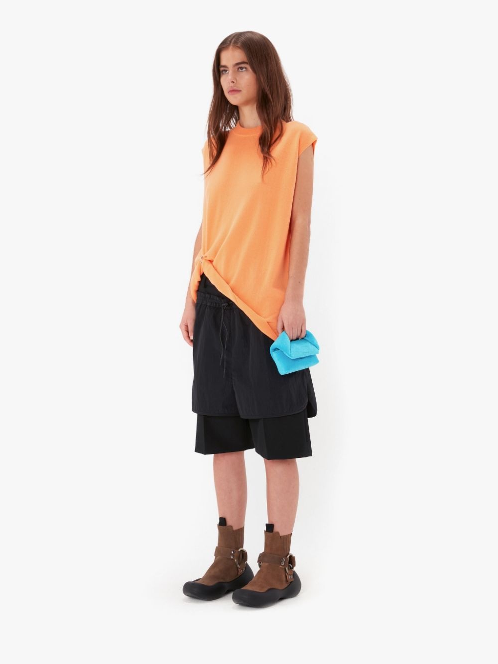 RING DETAIL ROLL VEST - 4