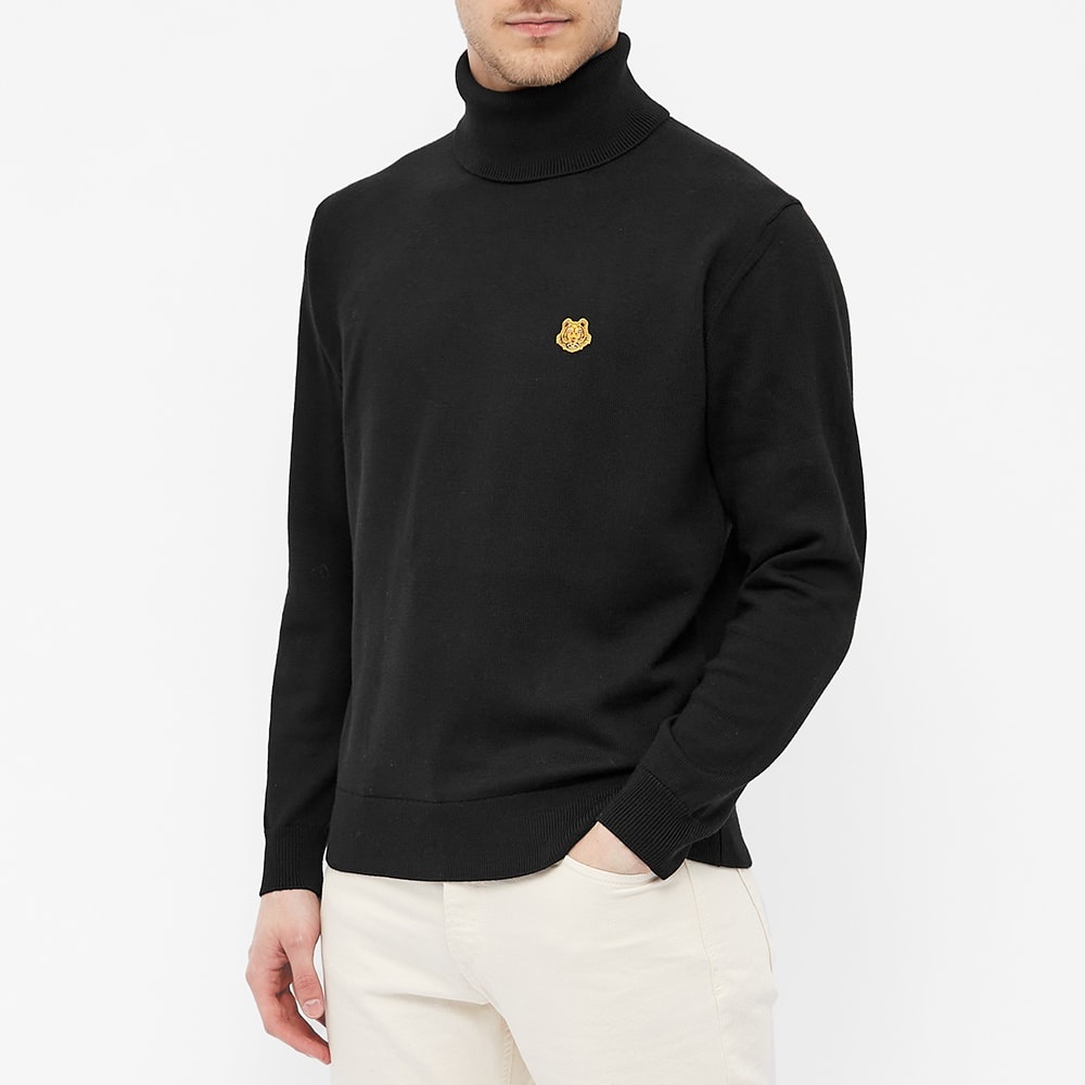 Kenzo Tiger Crest Roll Neck Knit - 3