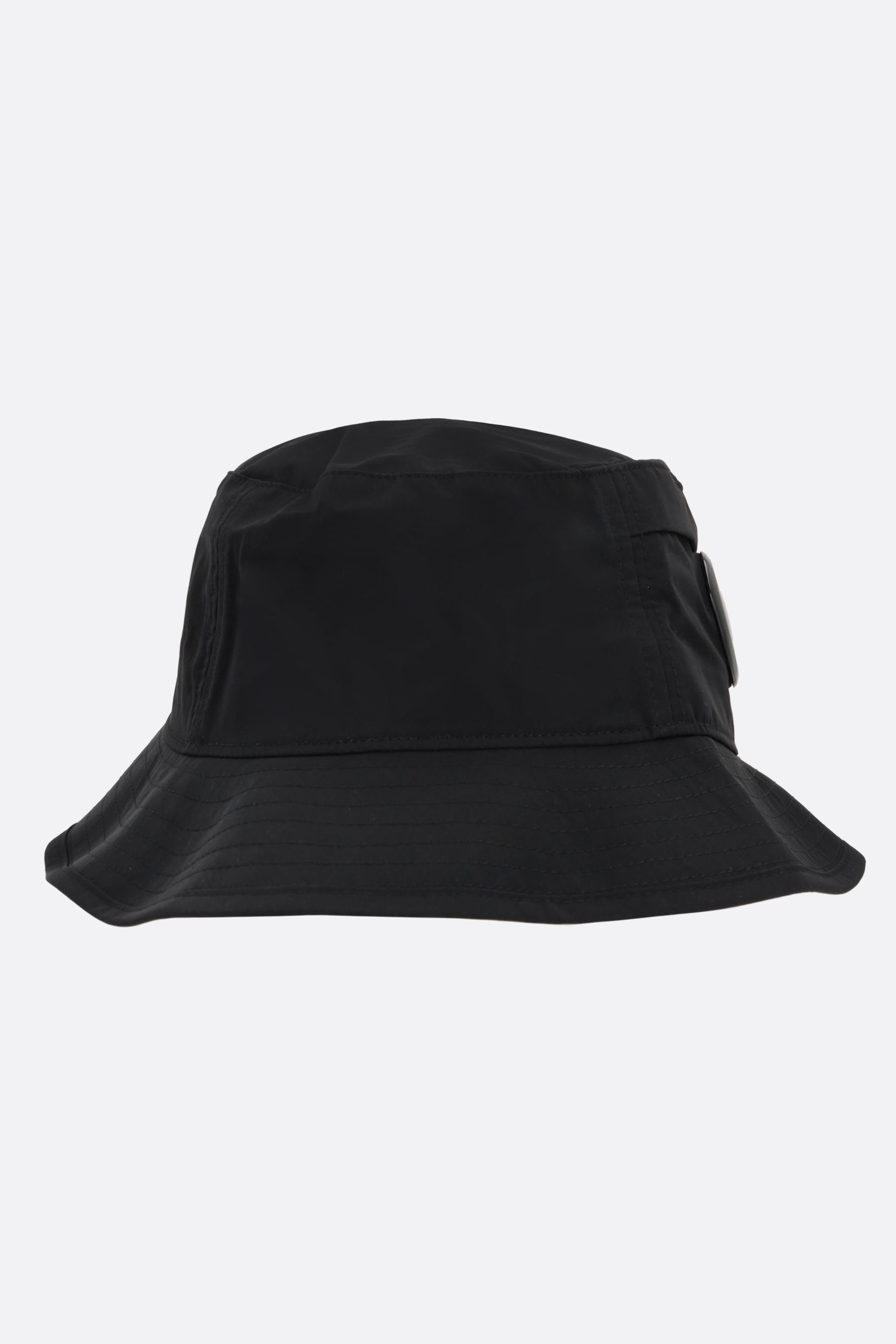 C.P. Company LENS BUCKET HAT IN CHROME-R FABRIC
