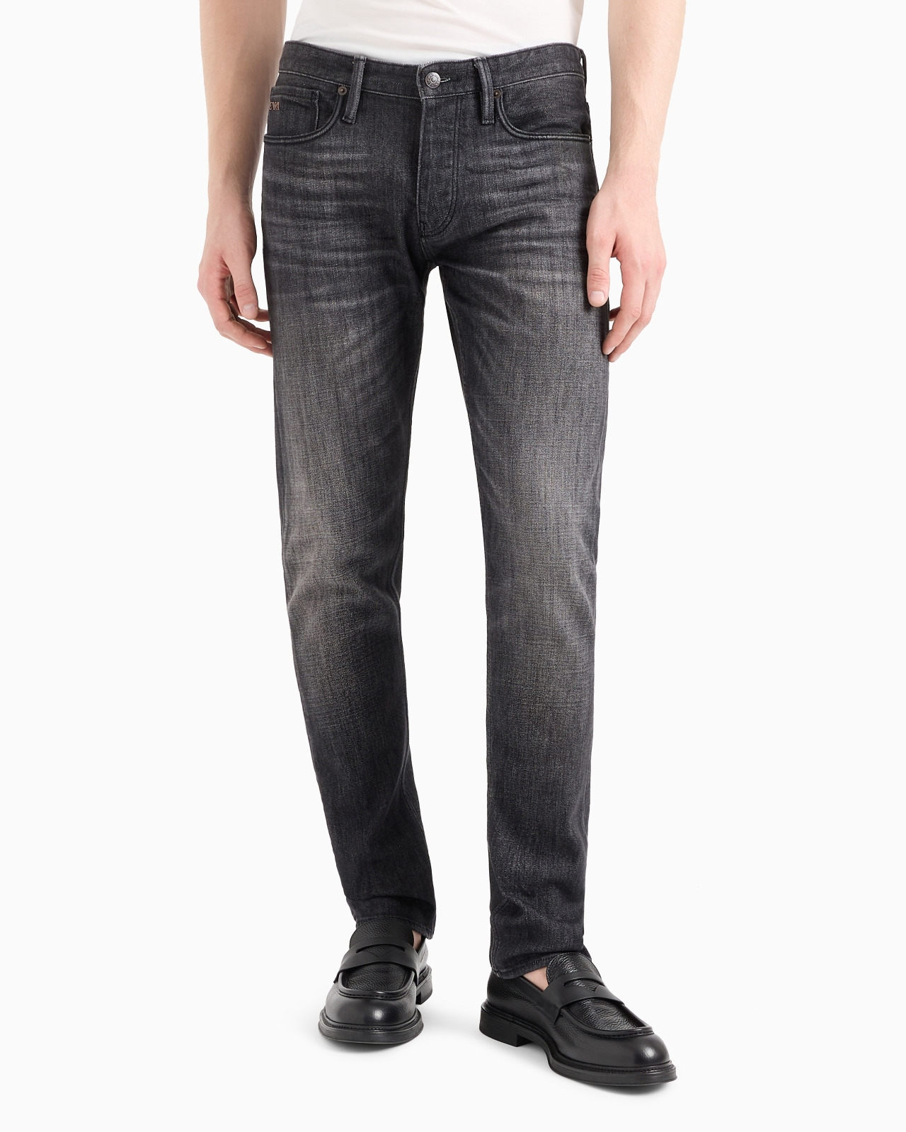 J75 Slim-fit, rinse-washed stretch denim jeans - 2