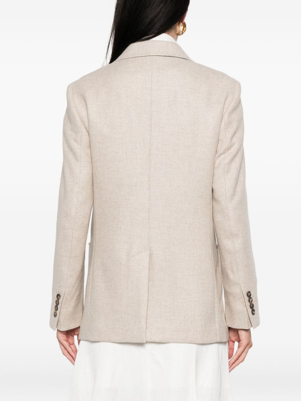 single-breasted blazer - 4