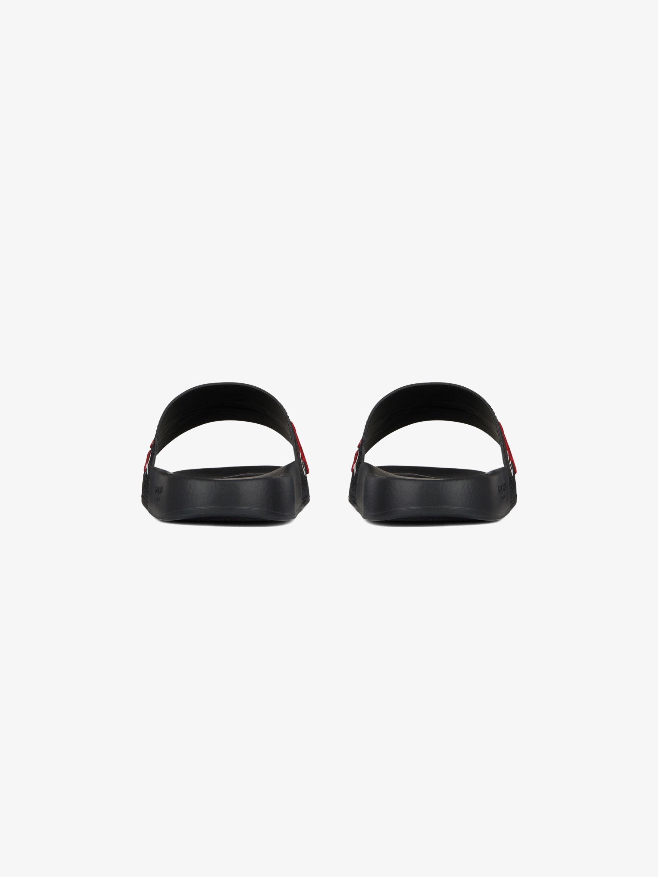 GIVENCHY flat sandals in coated canvas - 4