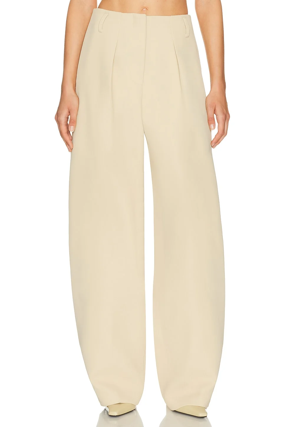 The Baggy Barrel Trouser in Very Heavy Crepe - 1