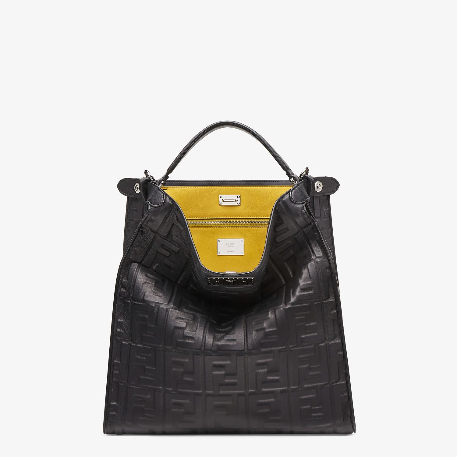 Black nappa leather bag - 2