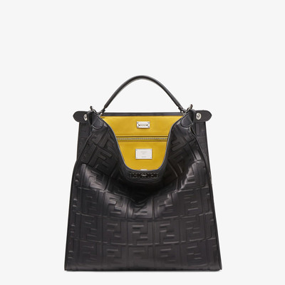 FENDI Black nappa leather bag outlook