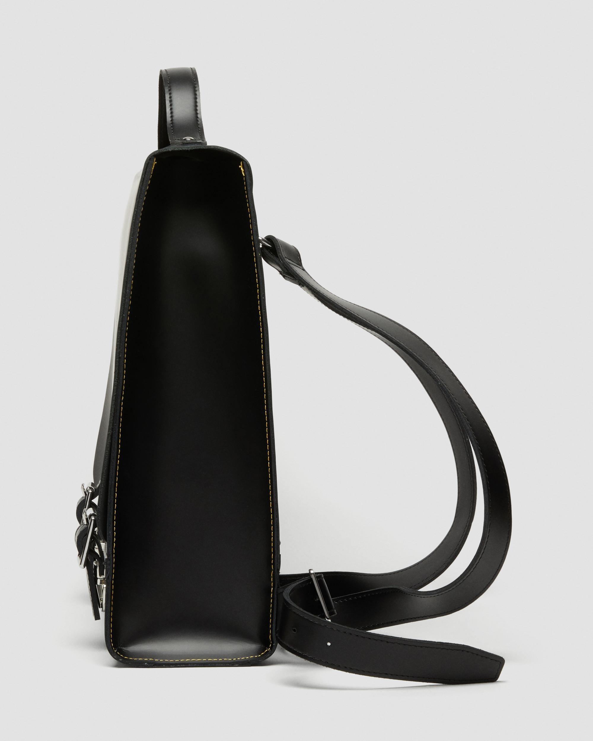 Leather Box Backpack - 4