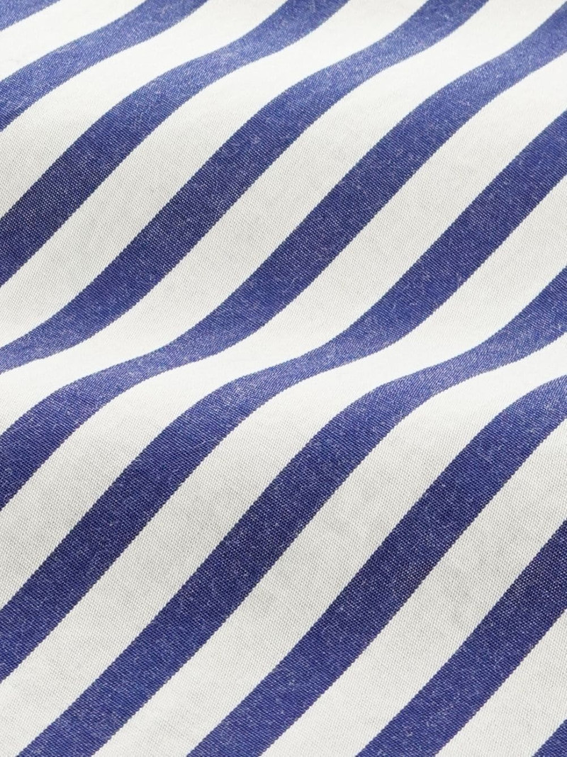 Sporty & Rich vertical-stripe long-sleeve shirt outlook