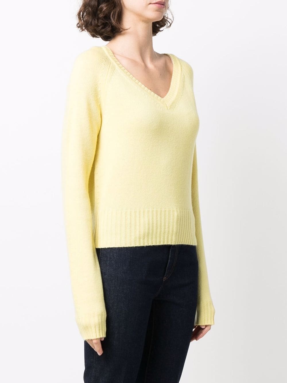 long-sleeve fitted jumper - 3