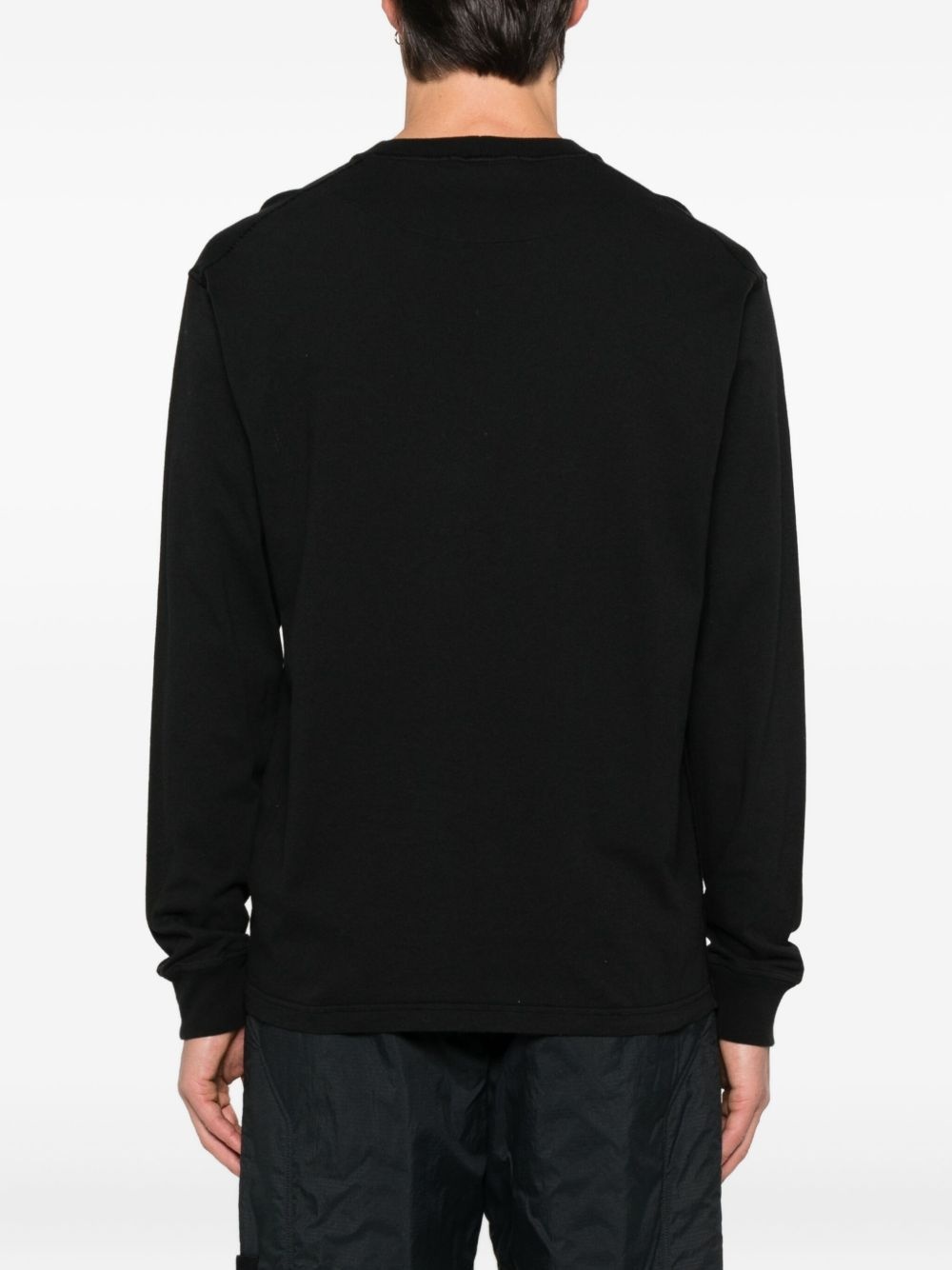 Compass-patch long-sleeve T-shirt - 3