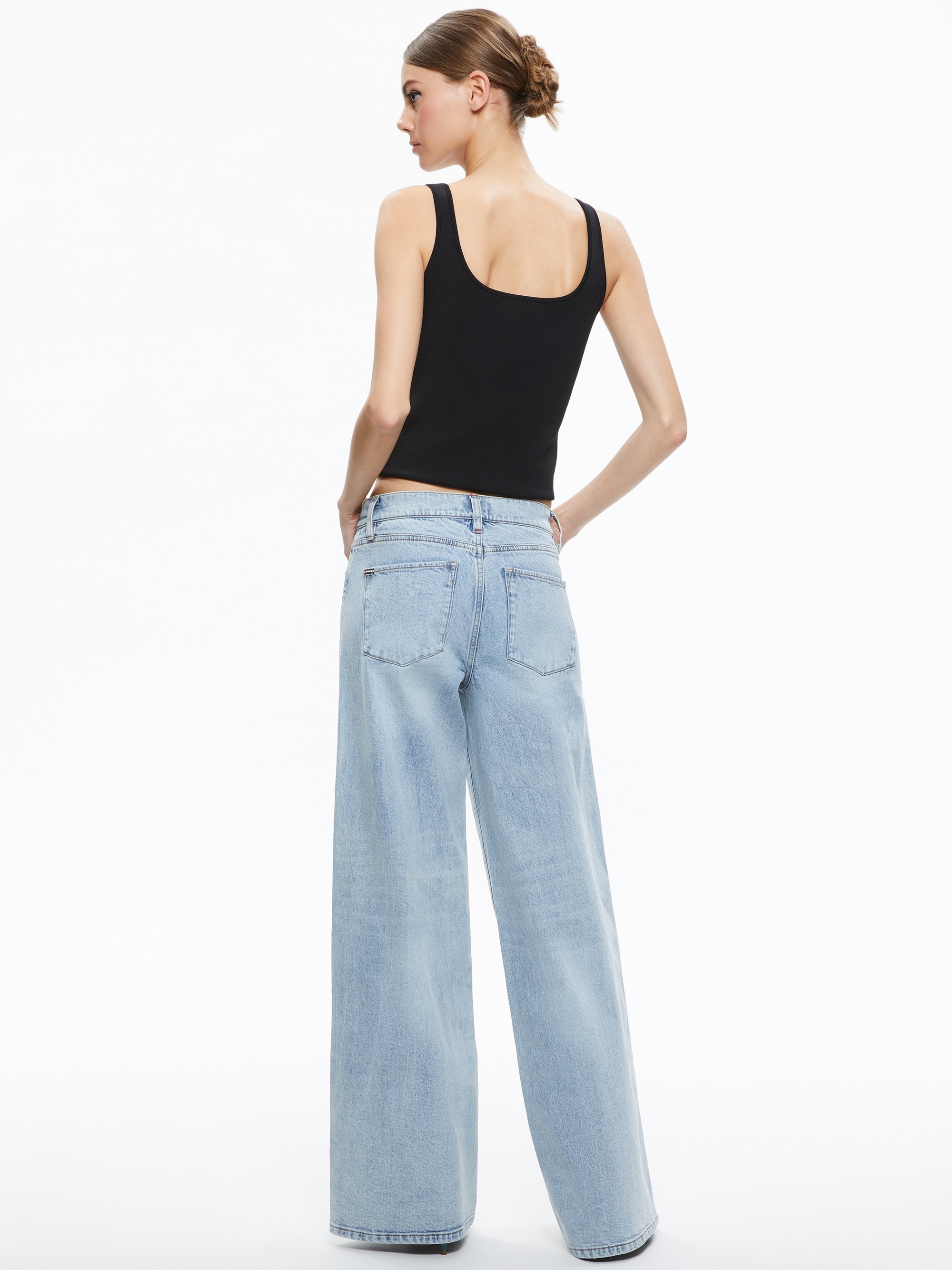 TRISH MID RISE BAGGY JEAN - 3