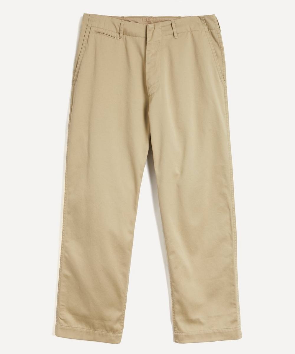 Wide Chino Trousers - 1