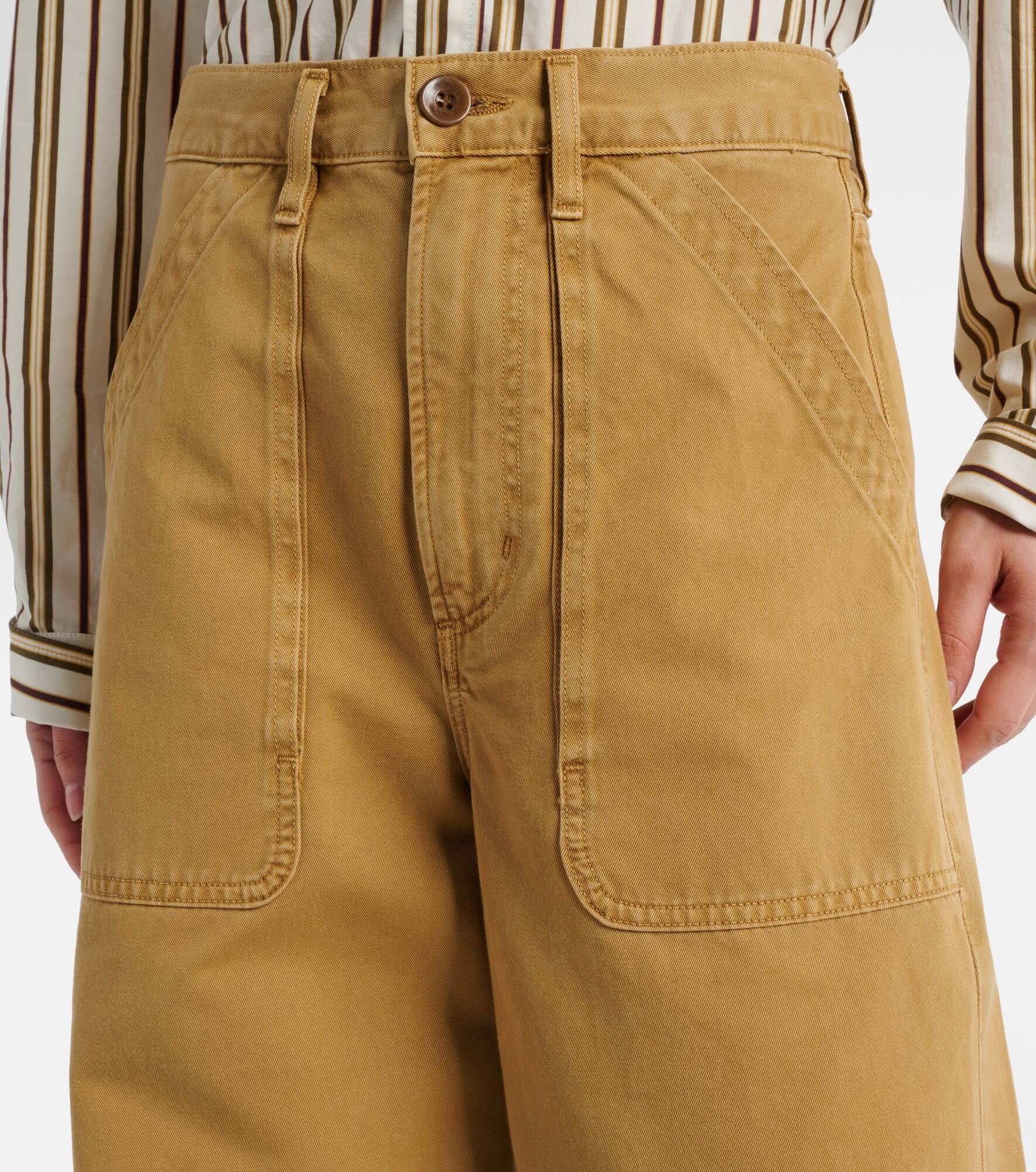 Ayla high-rise wide-leg jeans - 4