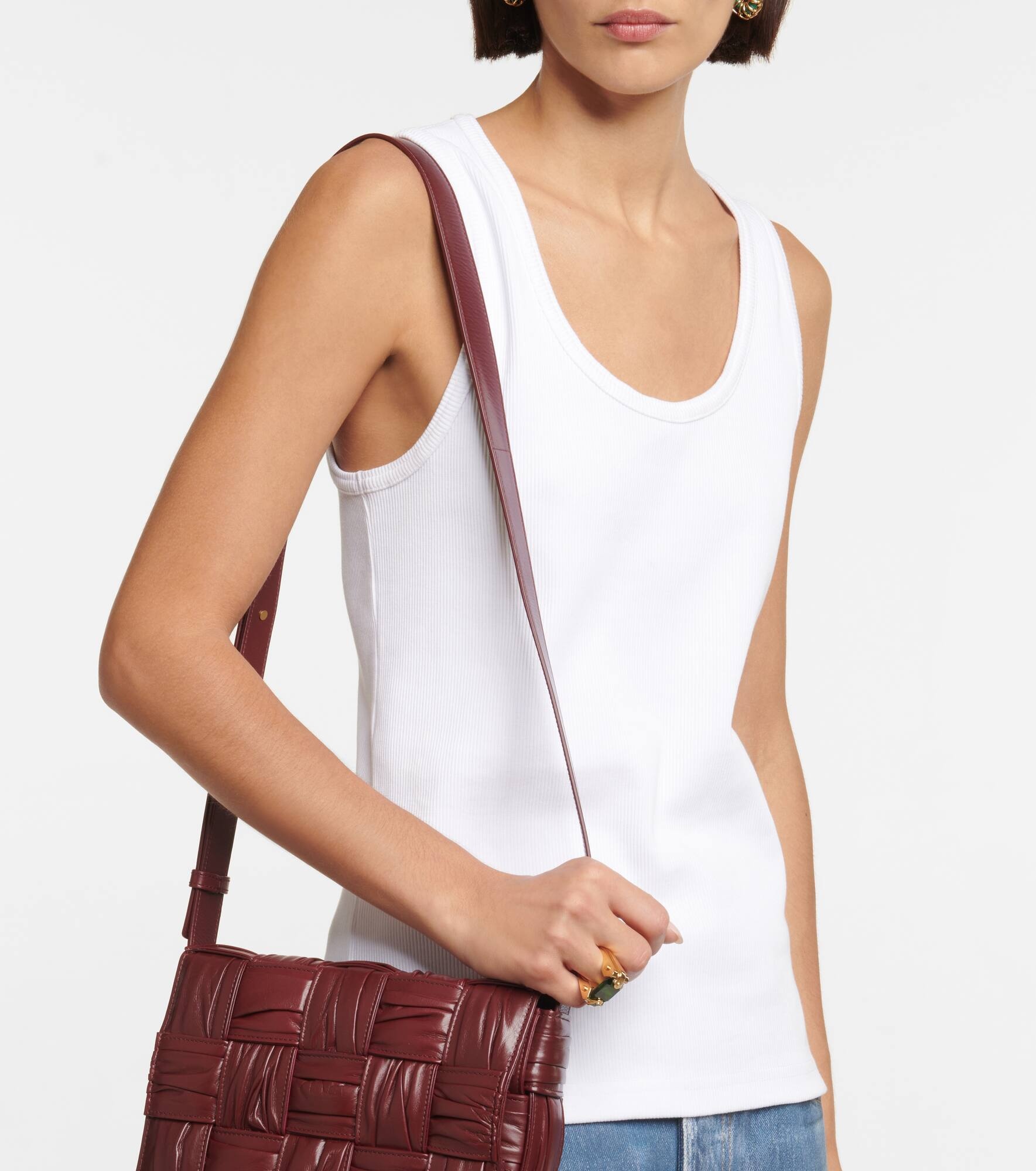 Cotton-blend tank top - 5