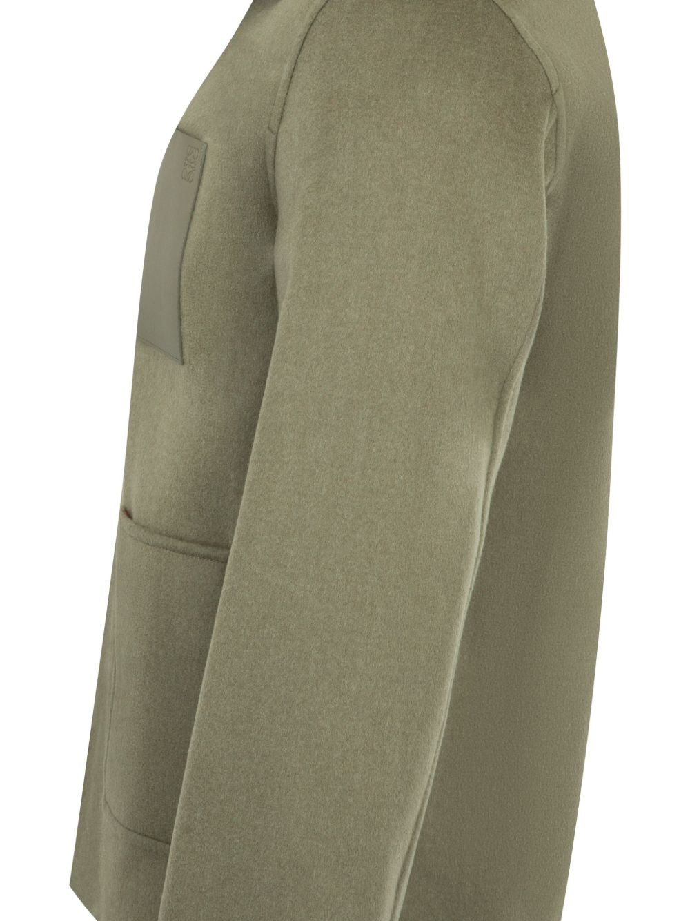 patch-pockets shirt jacket - 3