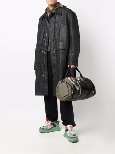 Diesel panelled-knit duffle bag outlook