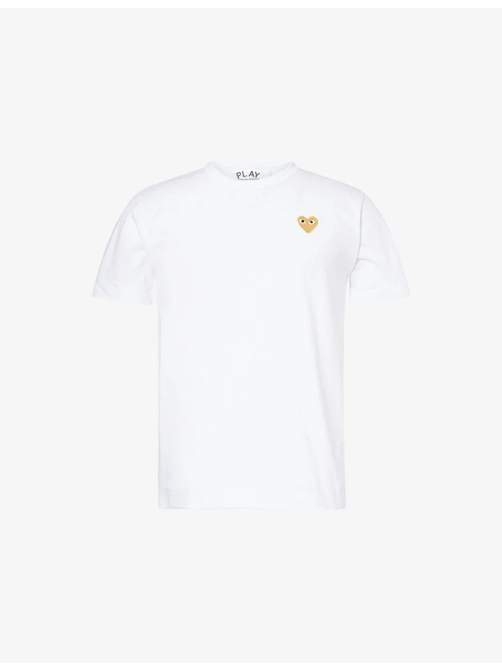 Embroidered-Logo Crewneck Cotton T-shirt - 1