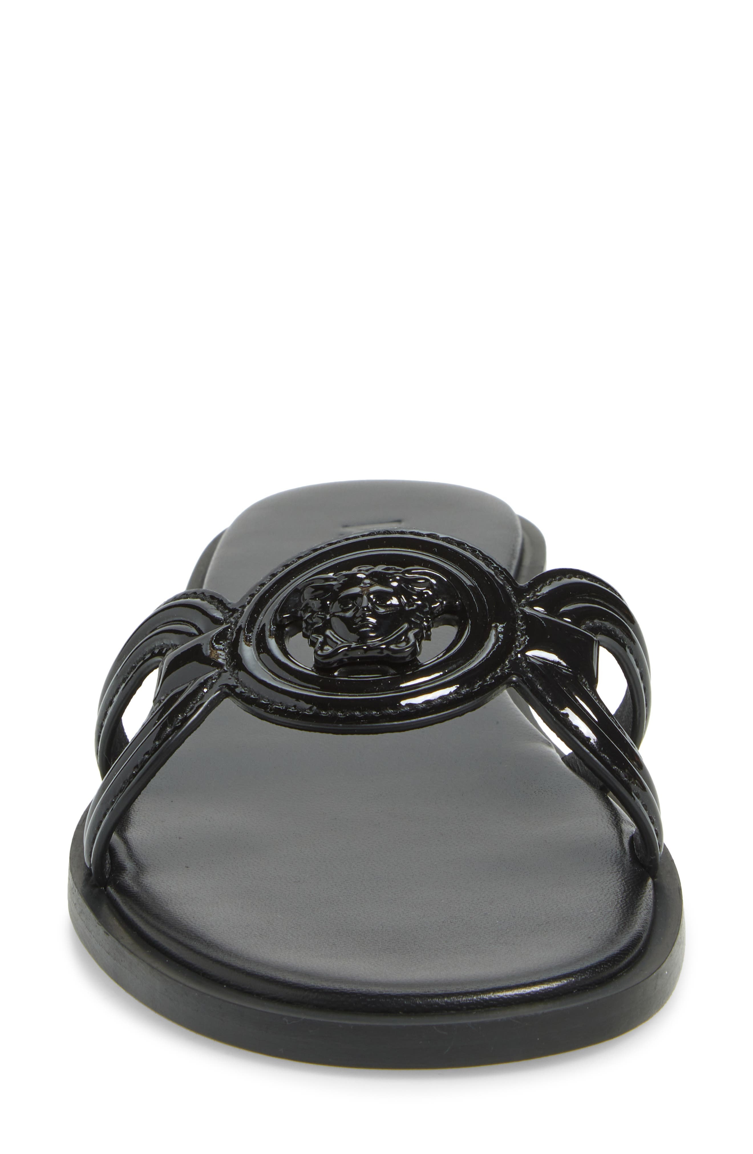Versace Medusa '95 Slide Sandal in Black at Nordstrom - 4