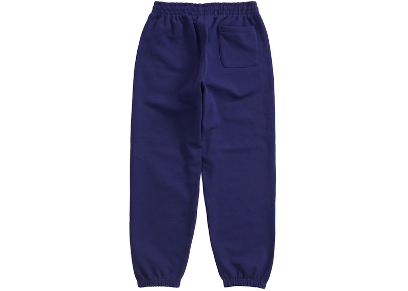 Supreme Supreme Small Box Sweatpant (SS24) Washed Navy outlook