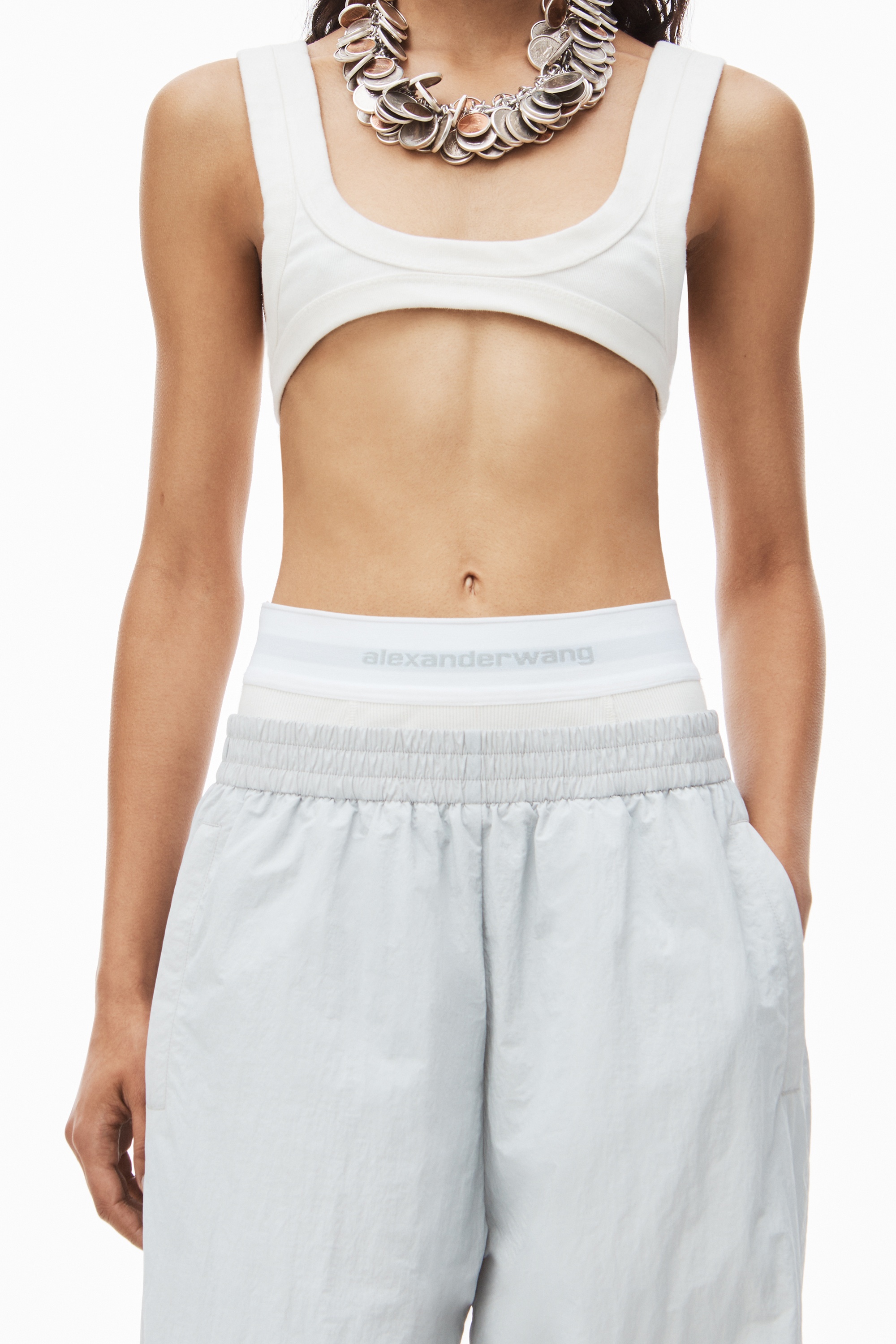 track pant with pre-styled logo underwear waistband - 4