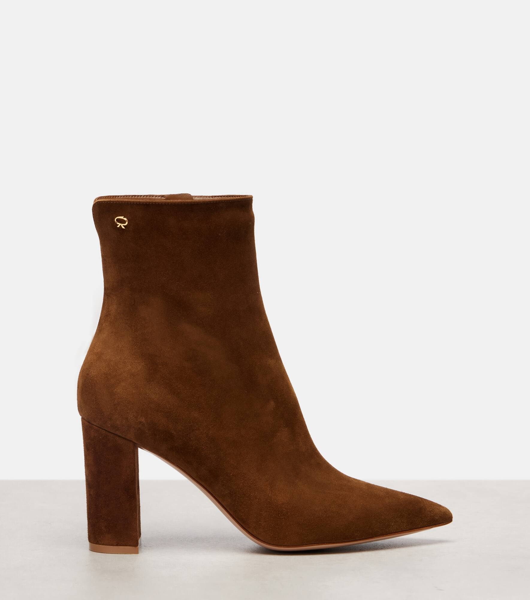 Lyell 85 suede ankle boots - 4
