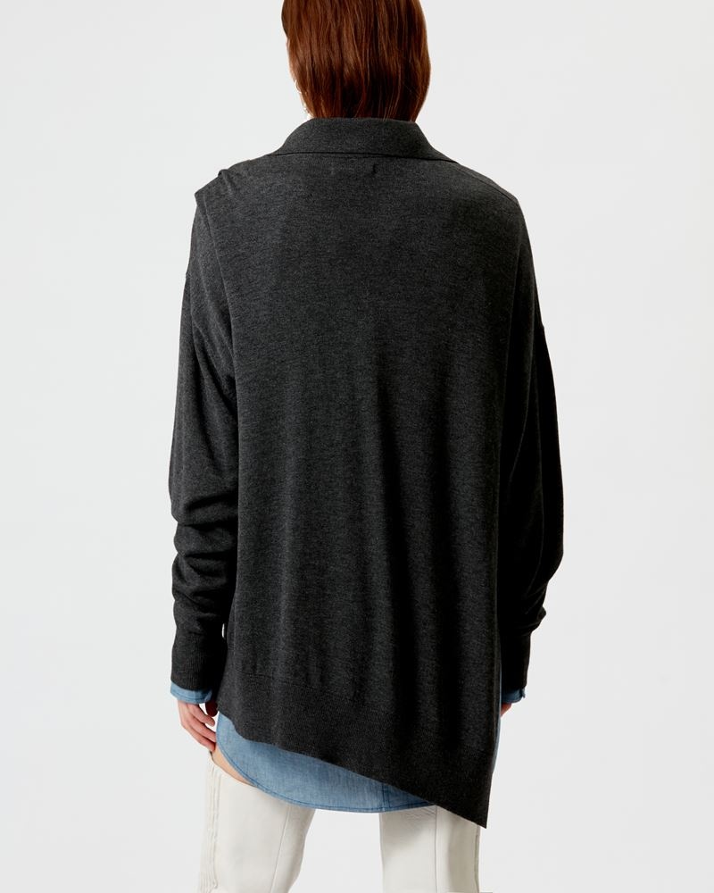 GILIANE WOOL-BLEND SWEATER - 5