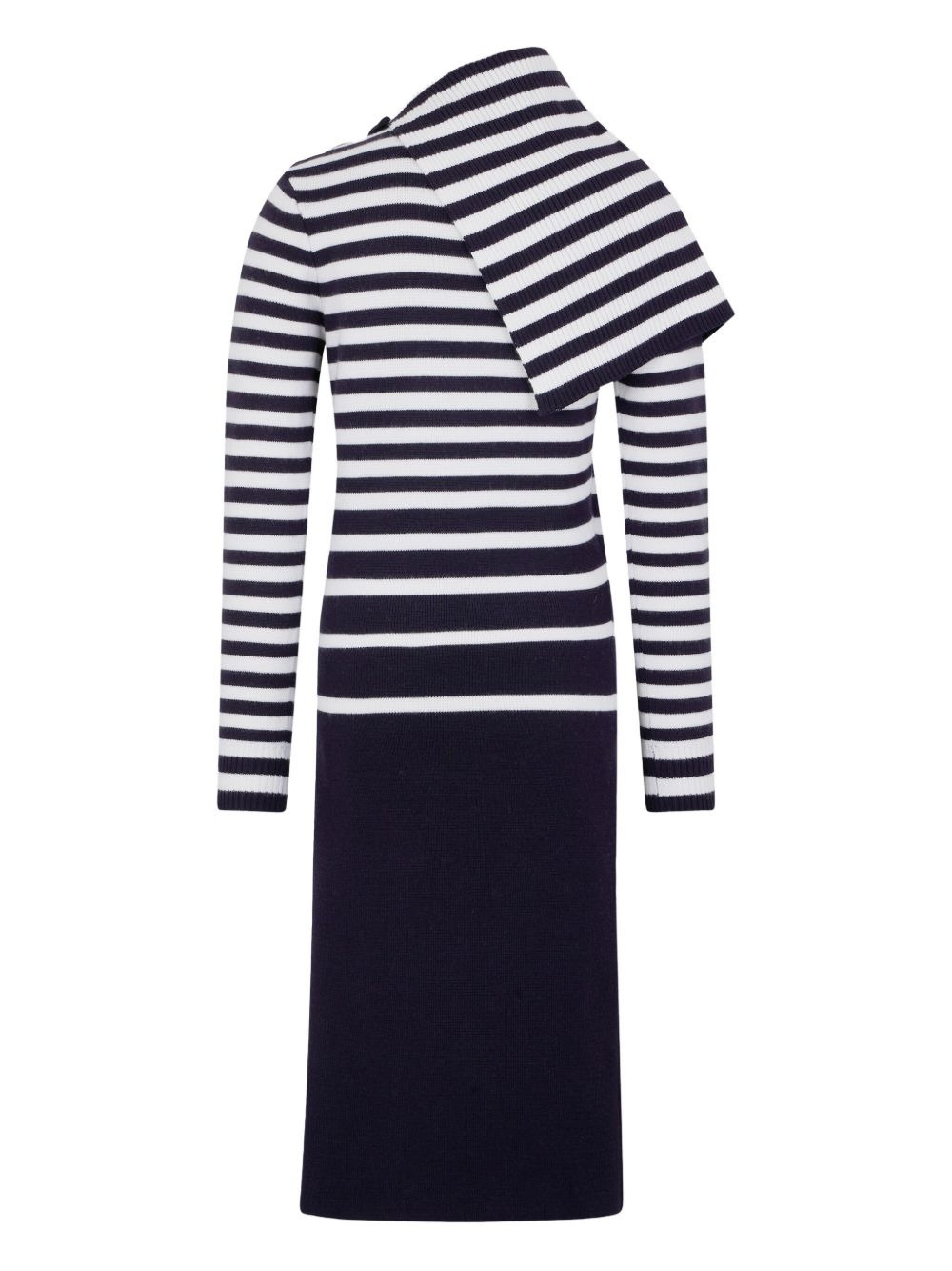 wool midi dress - 7