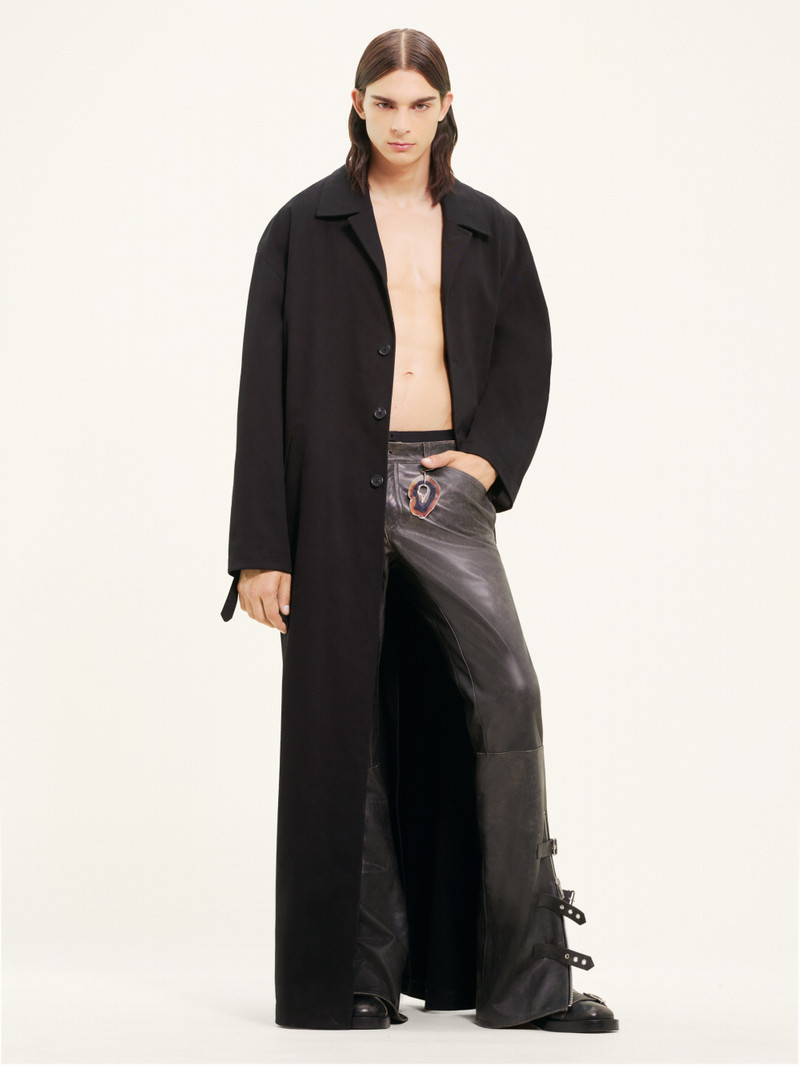courrèges COCOON COTTON LONG CAR COAT outlook