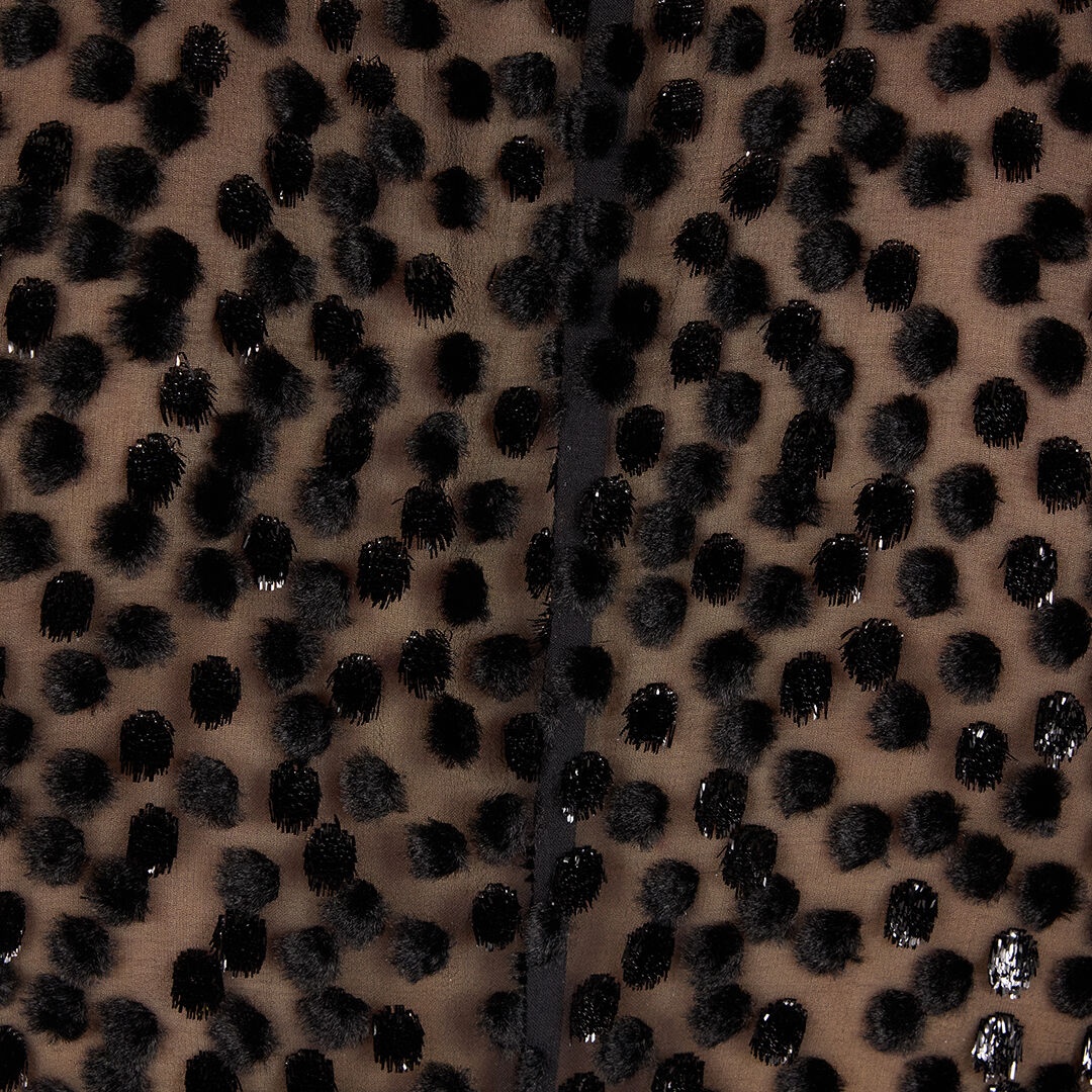 Polka-Dot Shirt-Style Bodysuit - 5