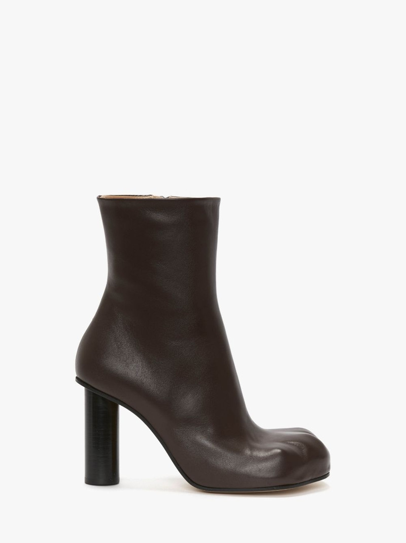 PAW LEATHER ANKLE BOOTS 1