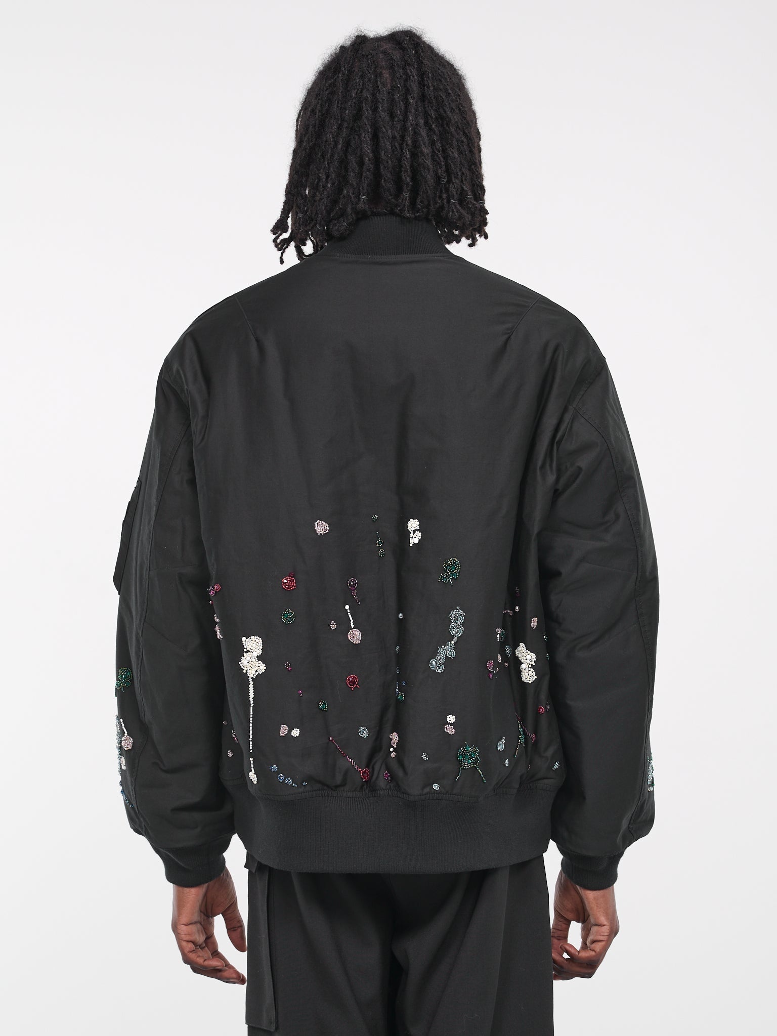 UNDERCOVER Embellished Bomber Jacket | hlorenzo | REVERSIBLE