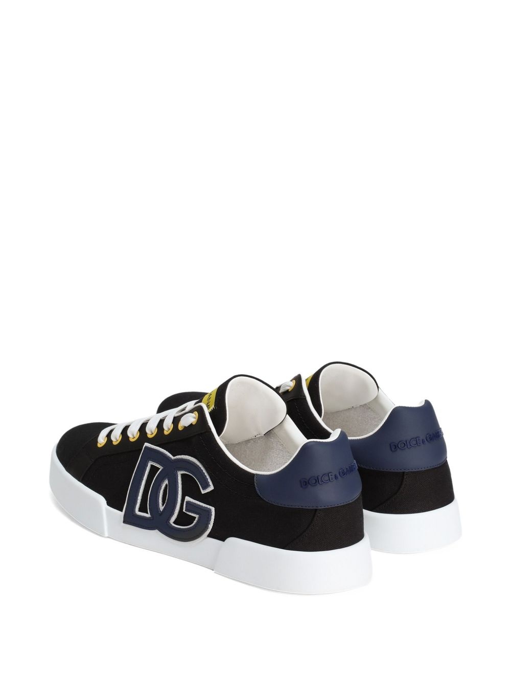 Portofino logo-embellished low-top sneakers - 3