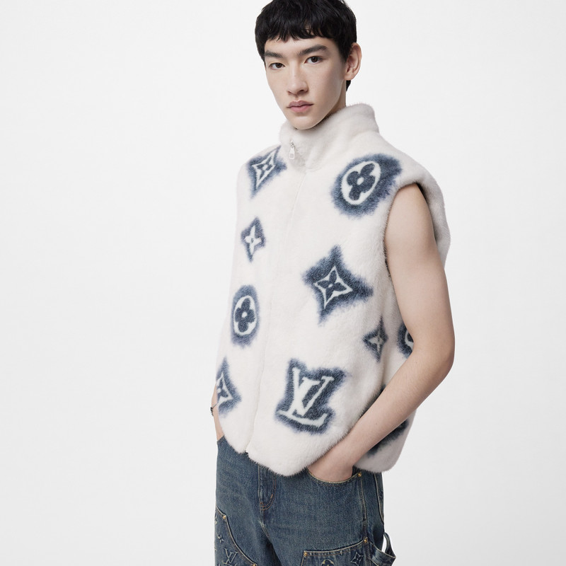 Monogram Mink Gilet 4