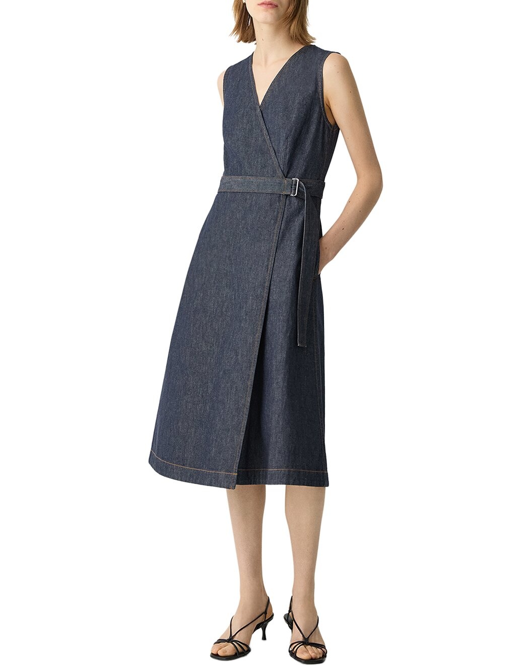 Theory A-Line Wrap Dress - 1