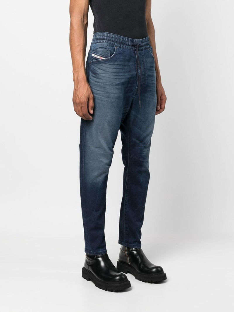 drop-crotch tapered jeans 3