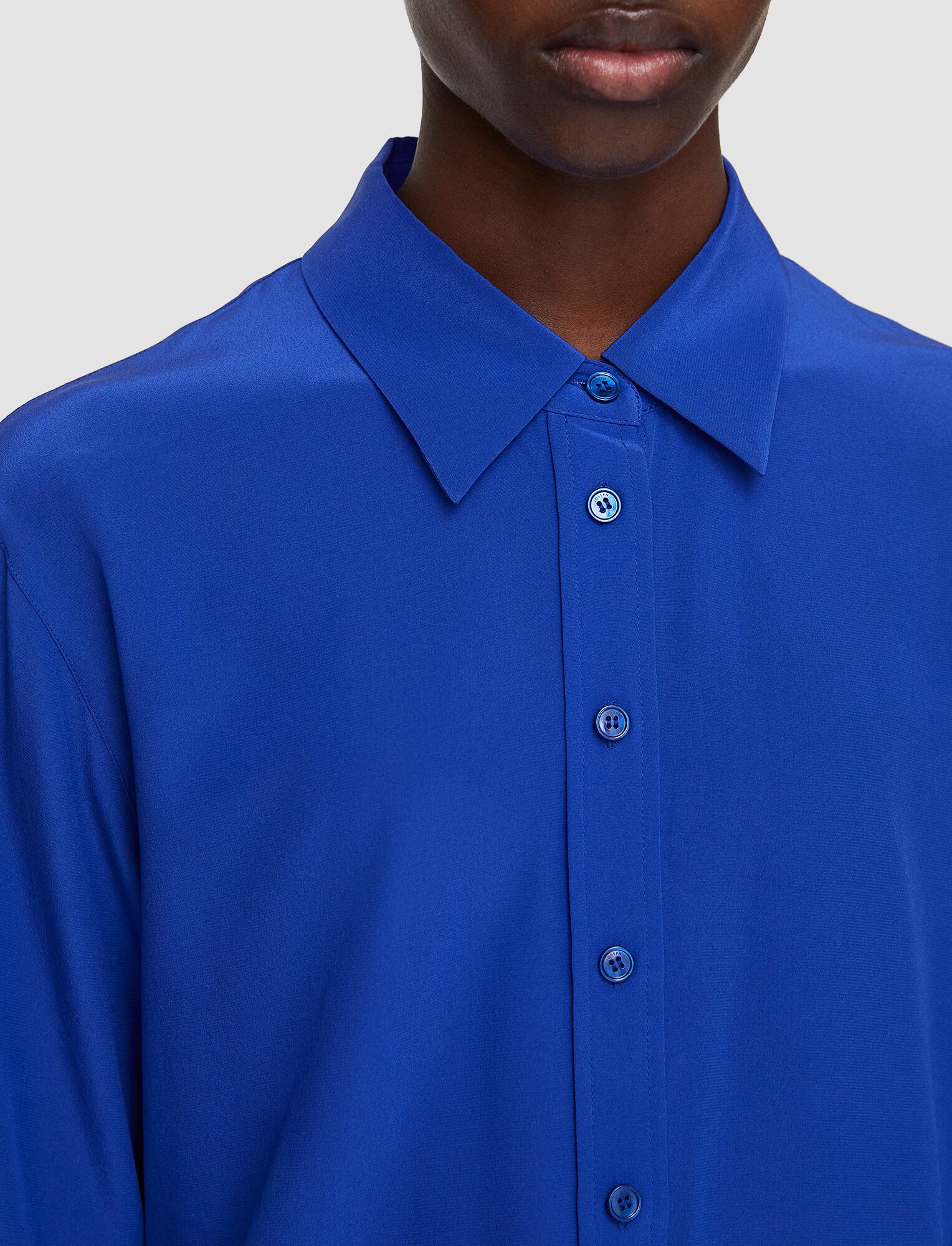 Silk Crepe de Chine Joe Blouse - 6