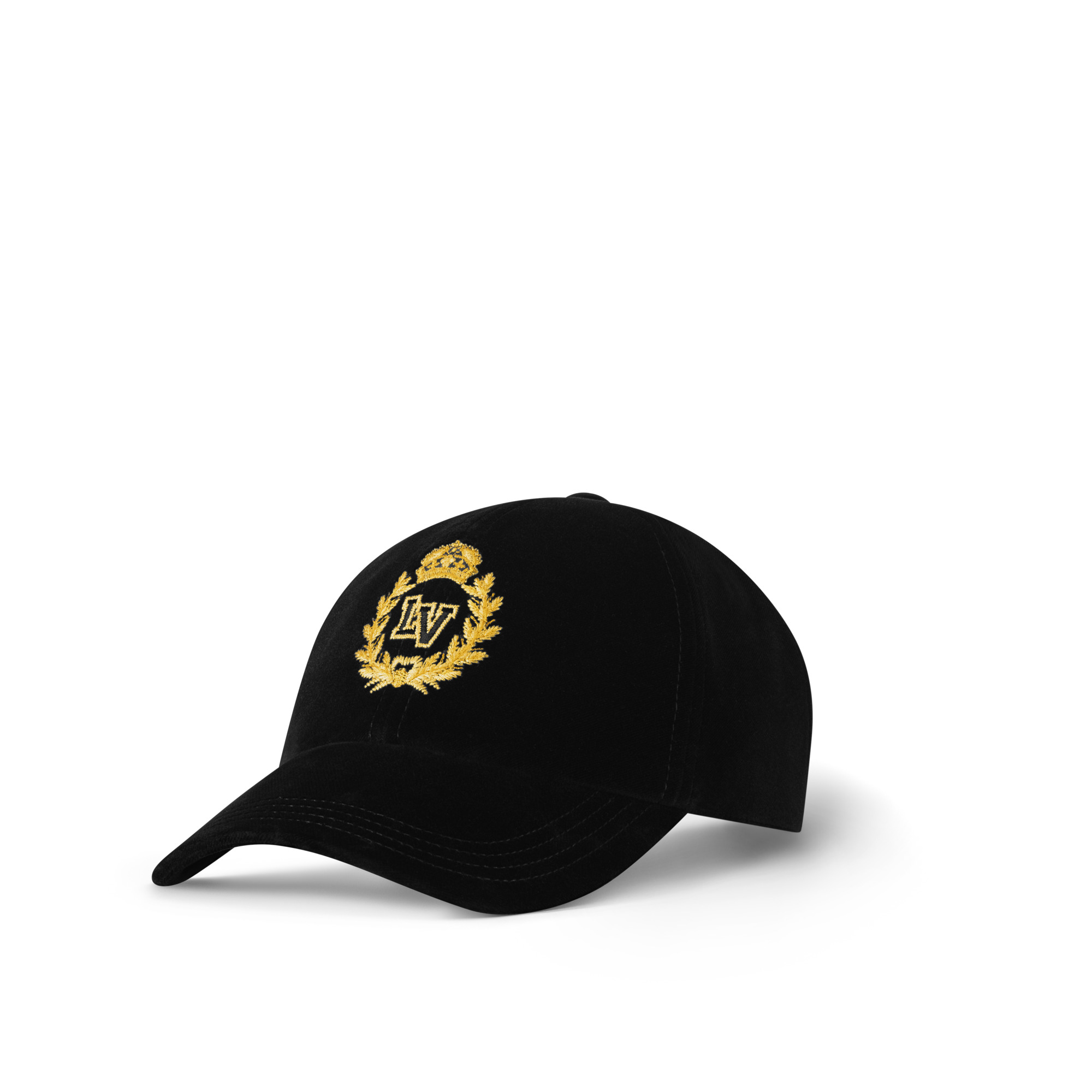 LV Crest Velvet Cap - 2