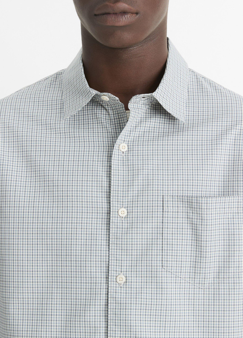 Whitney Plaid Cotton-Blend Long-Sleeve Shirt 2