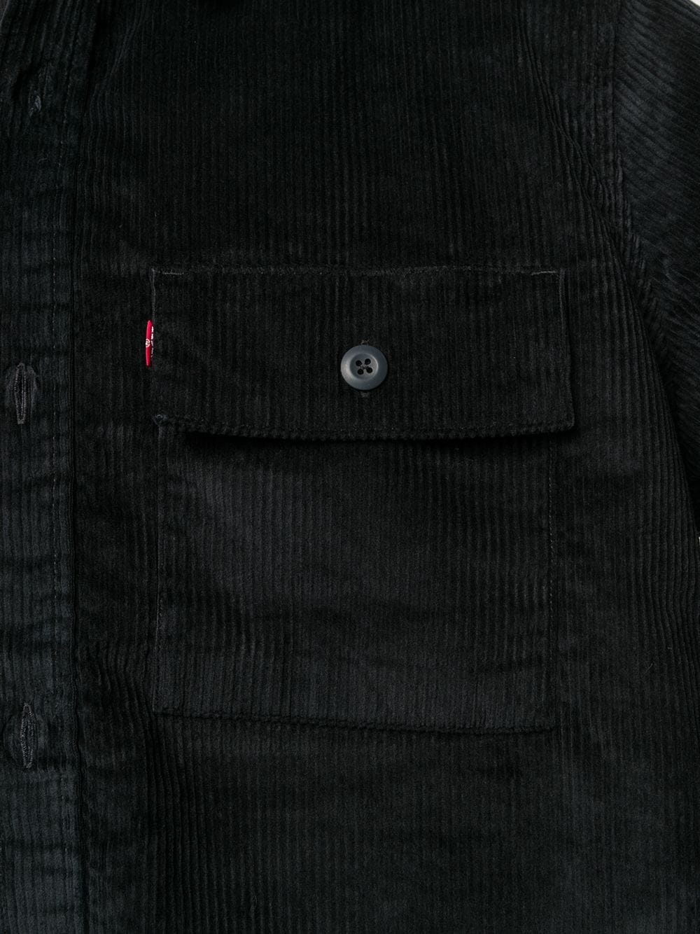 corduroy two-pocket overshirt  - 5