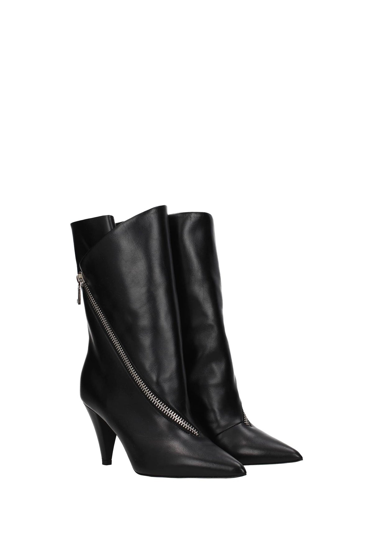 Ankle boots botte show Leather Black - 2