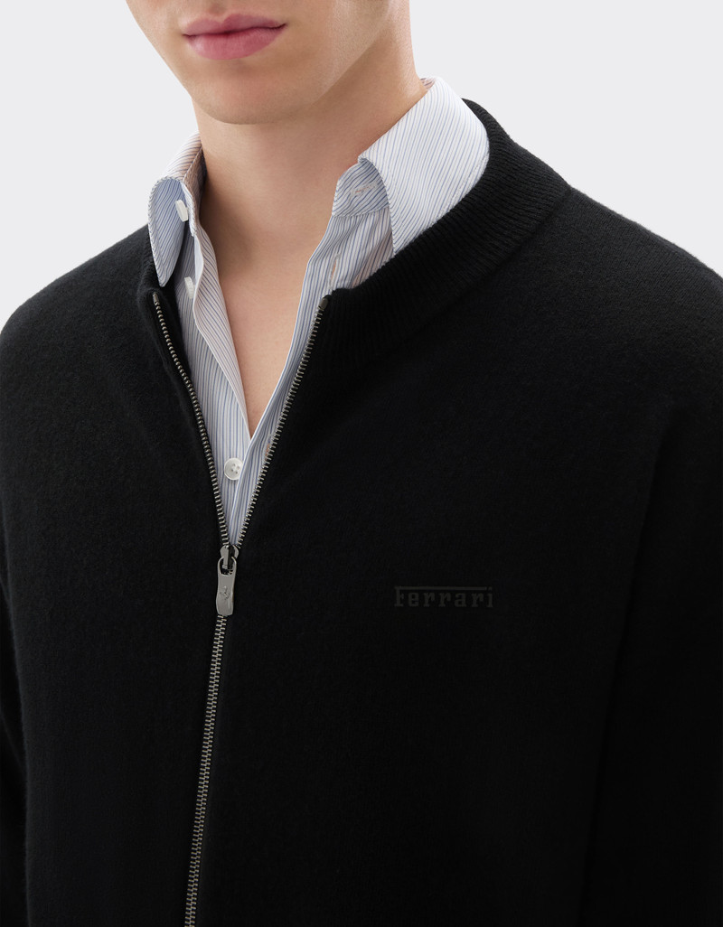 Wool and cashmere cardigan 5