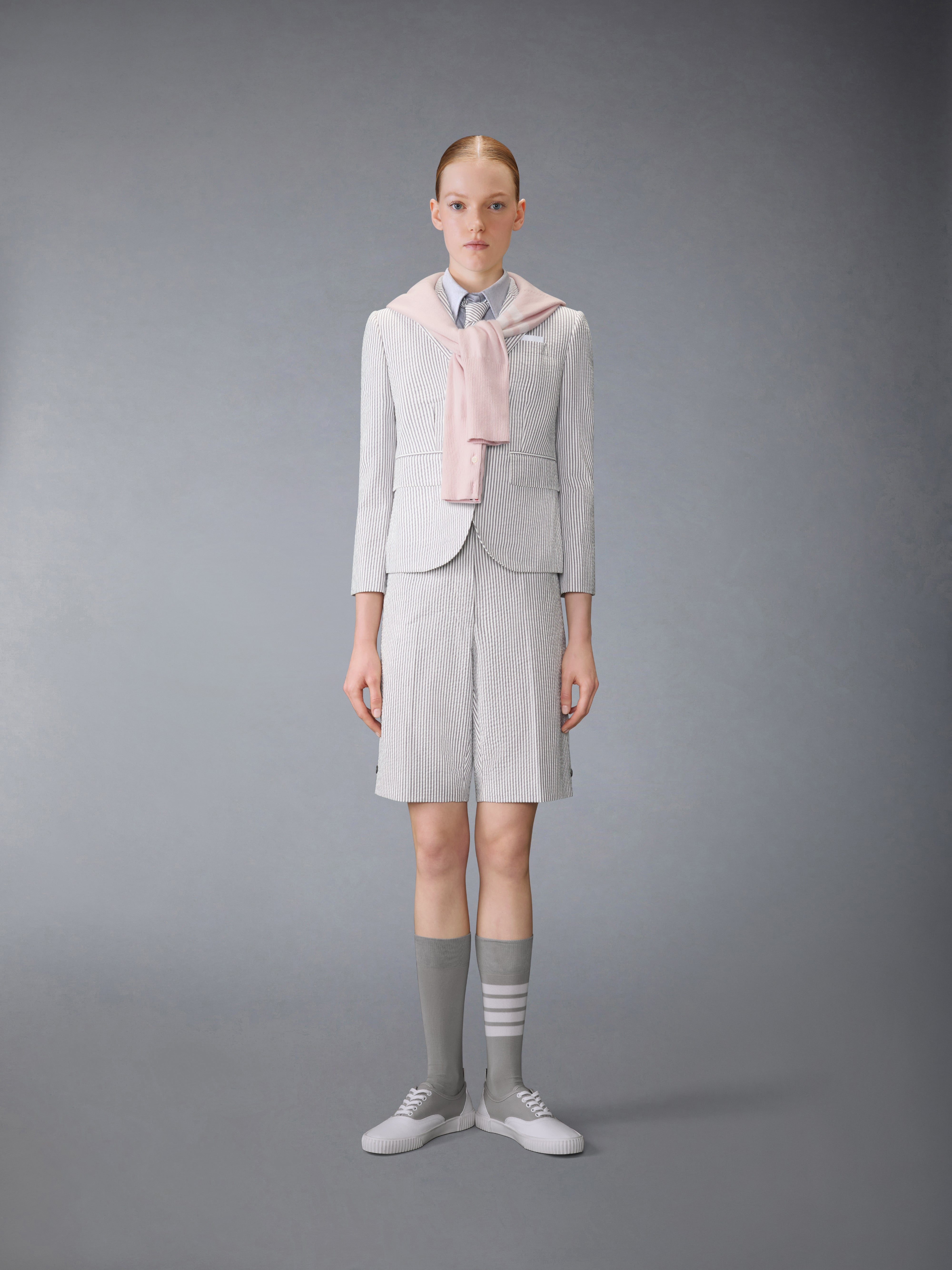 OXFORD CROPPED SHORT SLEEVE SHIRT - 5