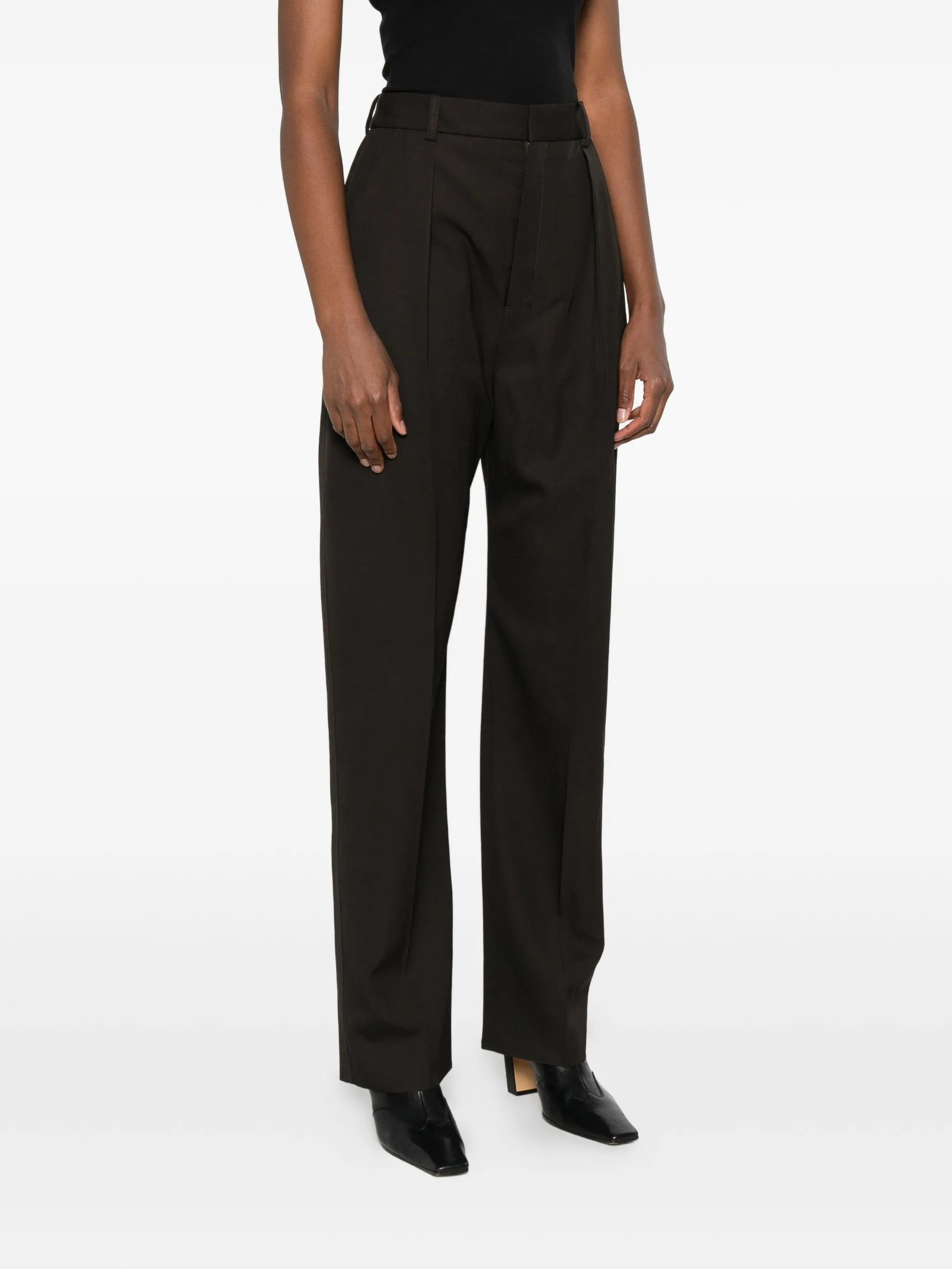 Lemaire Pleated-pocket Trousers - 5